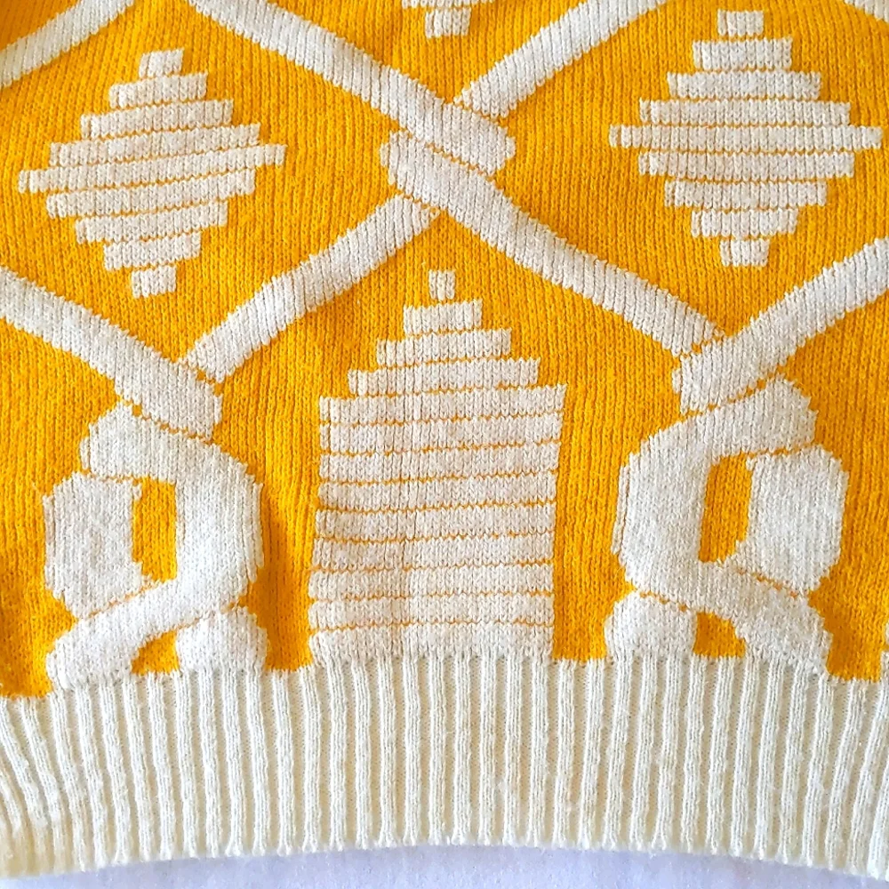 Polara Knits bold yellow